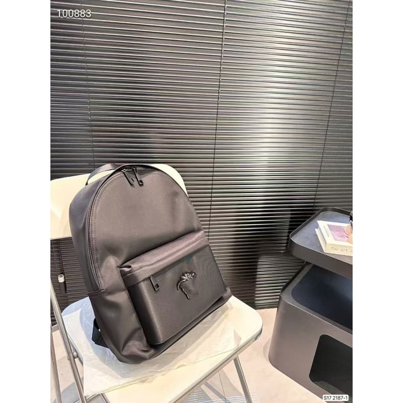 Oulai Large Capacity Backpack for Business Travel Commute Casual Nylon Bag P-Style Backpack Trendy Brand