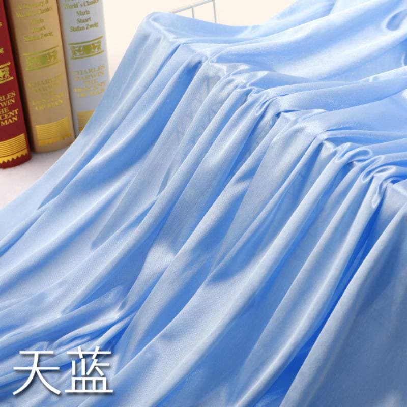 Ice silk fabric pearlescent red silk curtain ice silk fabric decorative elastic gauze curtain wedding back wholesale