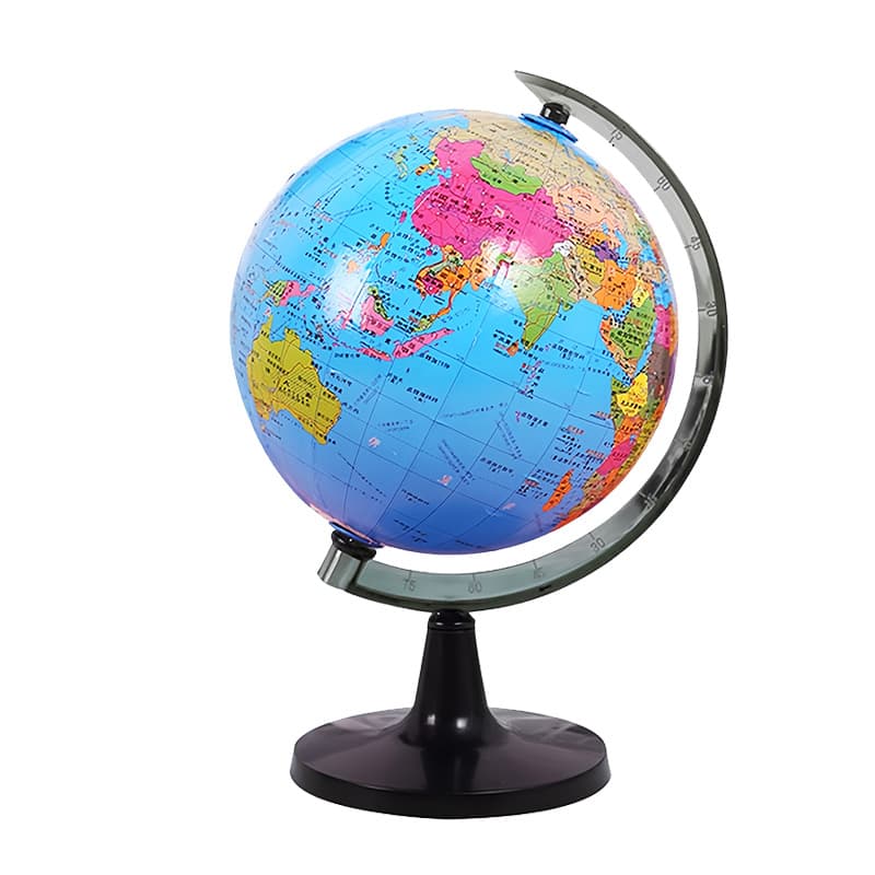 Primary School Teaching Aids Large Medium Small Globe for Students High-Definition Standard Geography Teaching Decoration Stationery Gift Wholesale