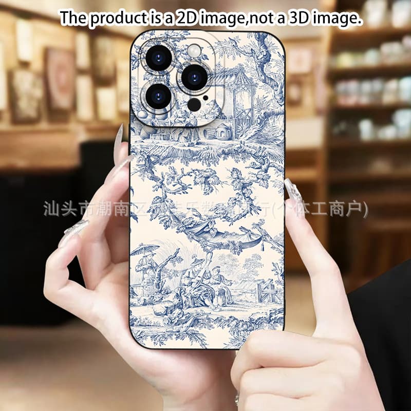 Vintage iPhone 15 Case for 17/16 Pro Max, Apple 11/12/13/14 Pro Max Full Coverage Protective Cover