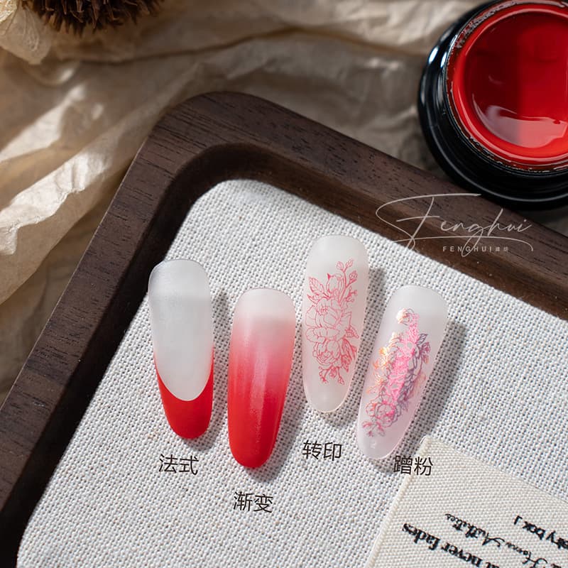 Set A Peak Painting Gel Nail Art Gel Nail Polish Hand-Painted Japanese Pot Gel Color Painting Gel Nail Polish Can Be Stamped