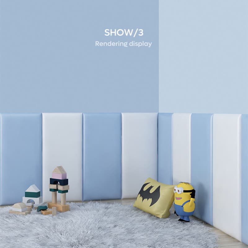 High-Resilience Sponge Padding for Cat-Scratch Resistance, Taekwondo Training Room Wall Protection, Impact-Absorbing Stickers