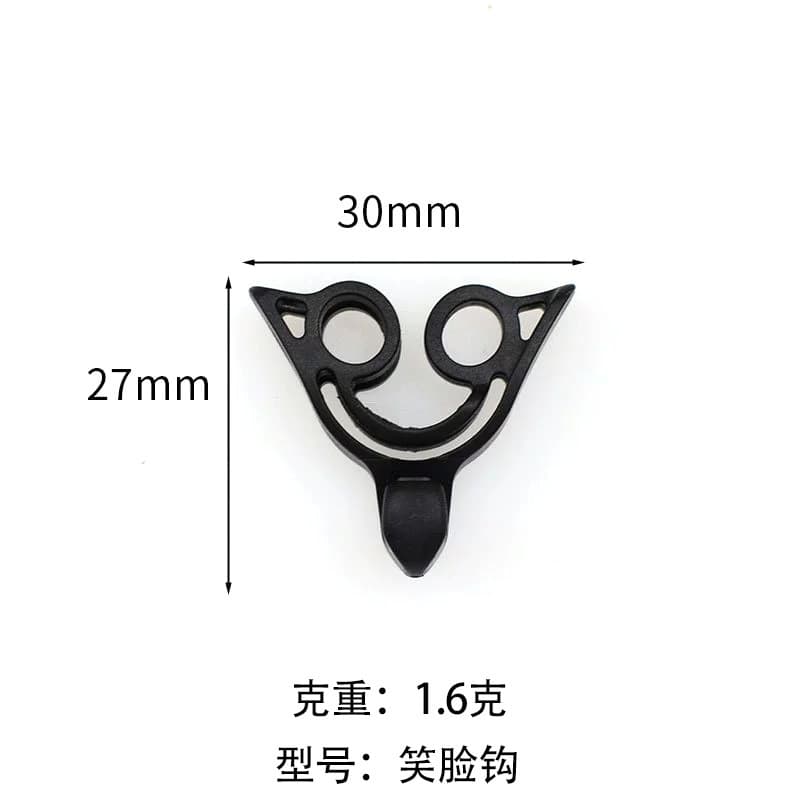 Manufacturer Supply Plastic Swivel Hook Backpack Tent Strapping Universal Hook Buckle Bag Accessories Connection Fixing Hook