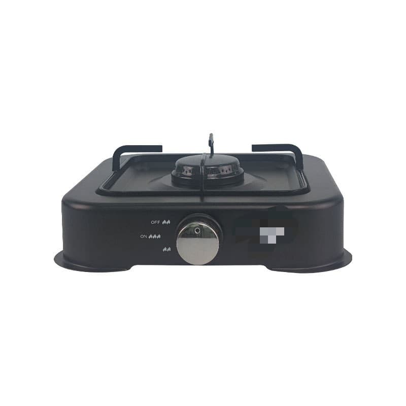 European-style Tabletop Gas Stove Burner Single Burner Cooktop with Ignition, Cheap and Affordable for Export