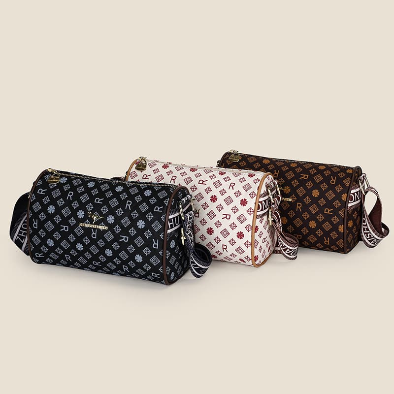 2026 New Retro Letter Pillow Bag Women Korean Style Trendy Middle-aged Mother Bag Crossbody Shoulder Bag