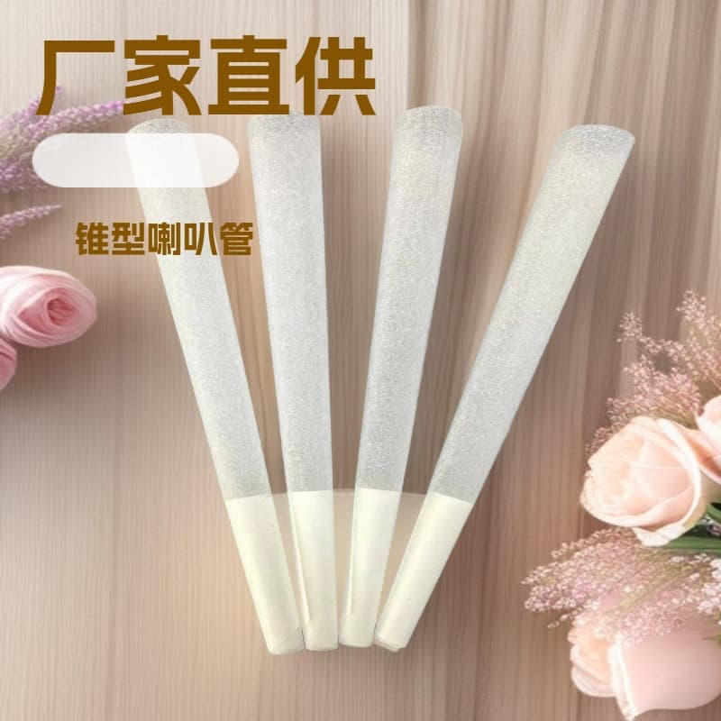 Cross-border flared tube, portable flared tube, hand-rolling paper cones, cone box, 110mm rolling paper, pre-rolled paper.