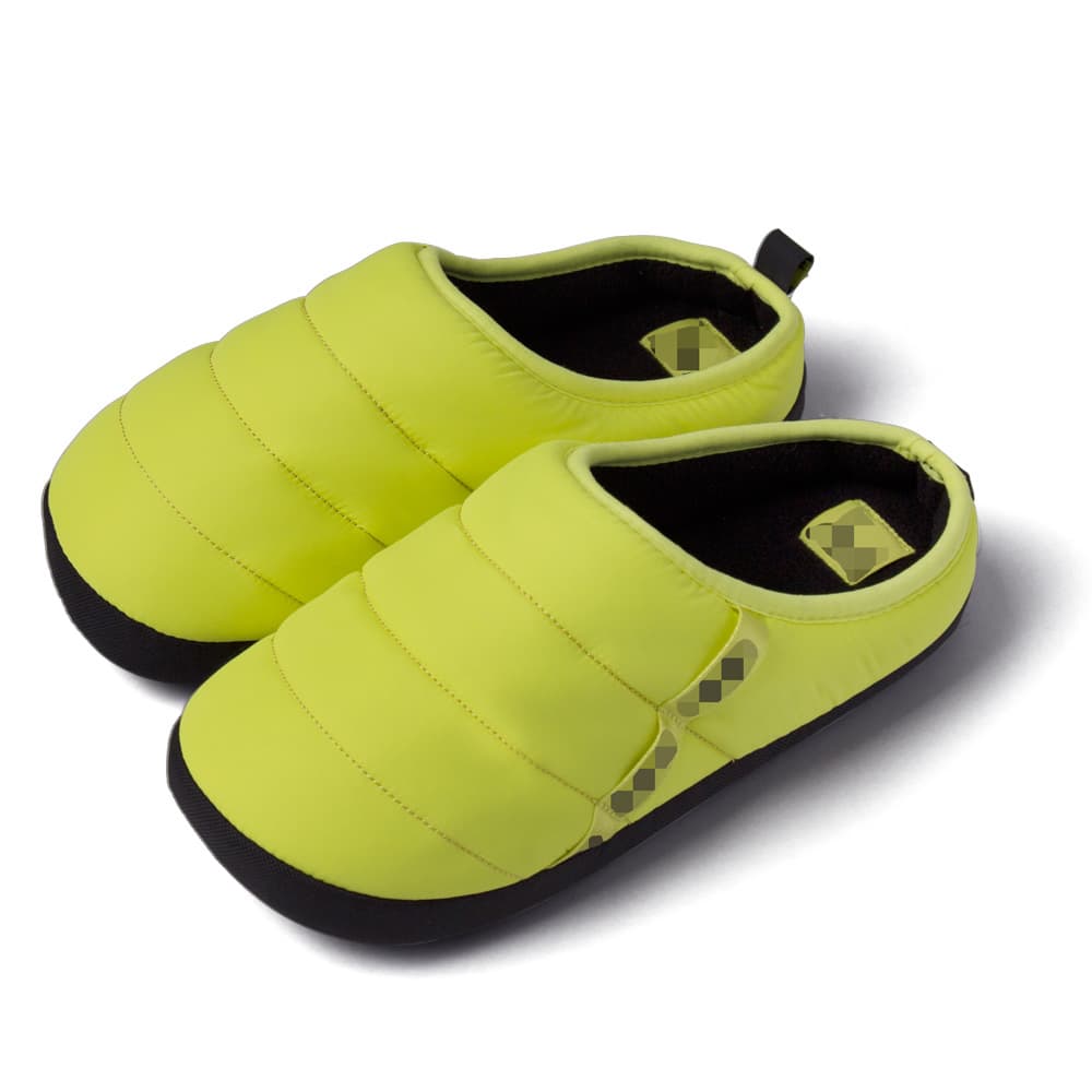 Cross-Border E-commerce Amazon Japanese Style Fashion Casual Autumn/Winter Down Cotton Slippers Warm Non-Slip Thick-Soled Half-Slip