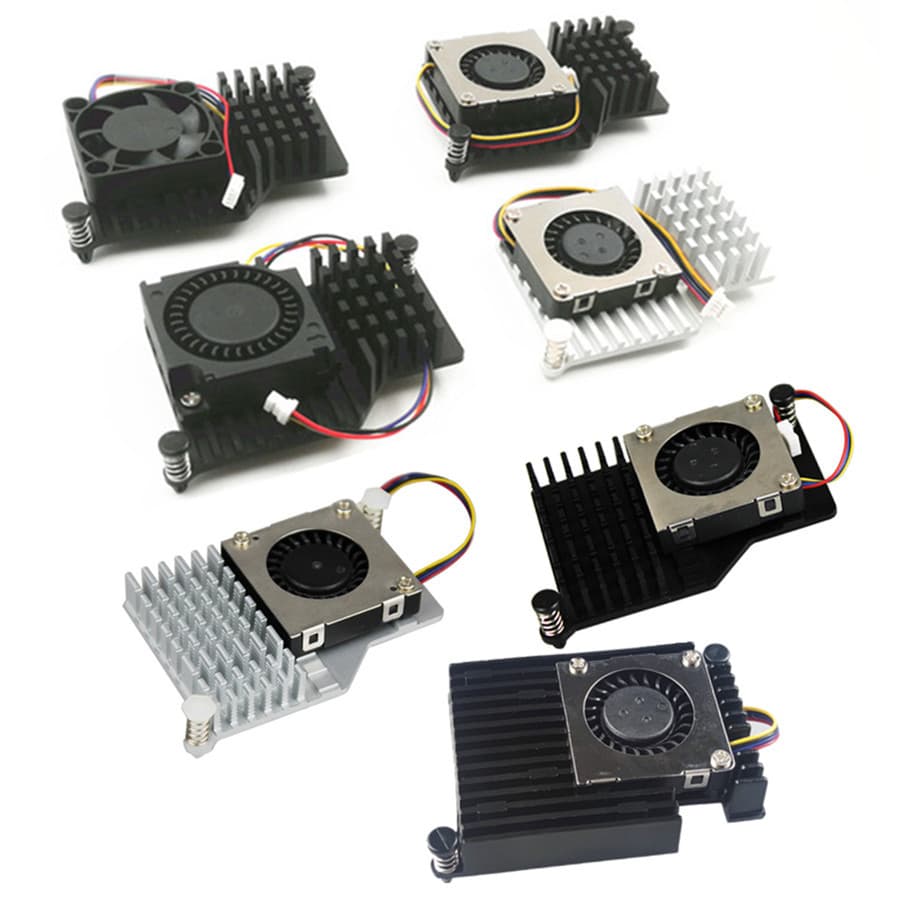 Factory supply Raspberry Pi 5B heatsink heat sink Raspberry Pi 5th generation heatsink Raspberry Pi 3B 4B heatsink
