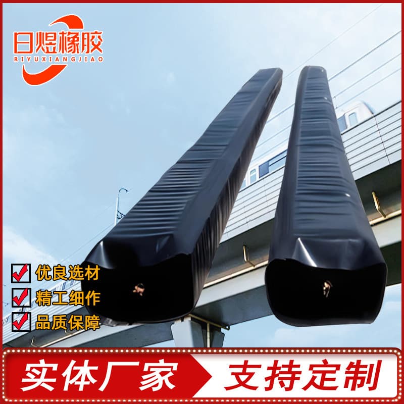 Bridge rubber airbag prefabricated beam rubber inflatable core mold round rectangular inflatable airbag bridge rubber inner mold