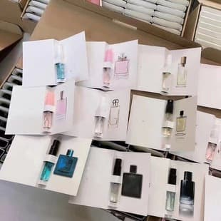 Vietnam Card 2ml Brand Perfume Sample Tester, TikTok Hot Selling Night Market Stall Universal Perfume Sample