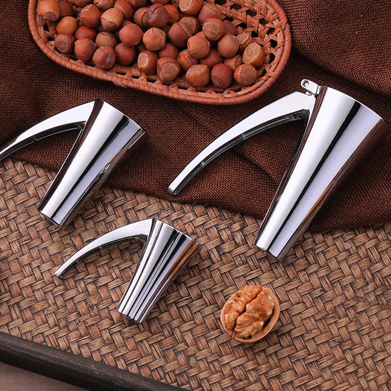Cross-border Zinc Alloy Nut Cracker Household Kitchen Walnut Sheller, Reinforced Hazelnut Pliers Wholesale