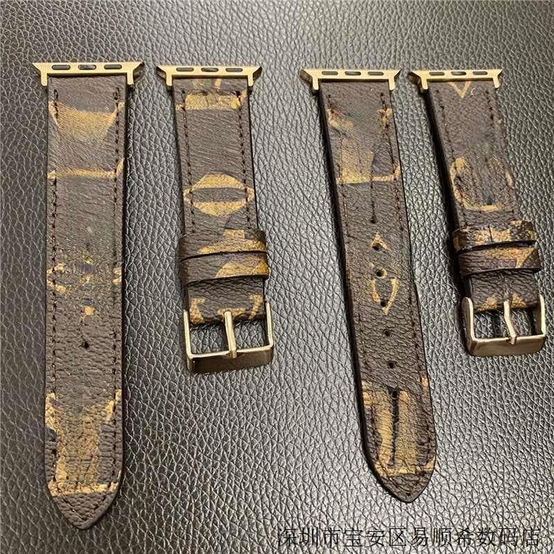 Big brand presbyopia is suitable for Apple 49 watch strap 42 leather watch strap 38iwatch40 leather bowl strap 44/45