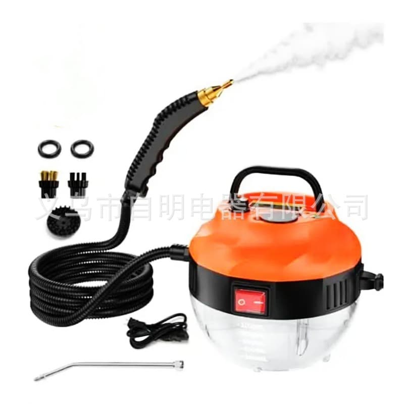 3BAR High Pressure High Temperature Steam Cleaner for Air Conditioning, Kitchen Range Hood, Grease, and Household Cleaning - Cross-Border