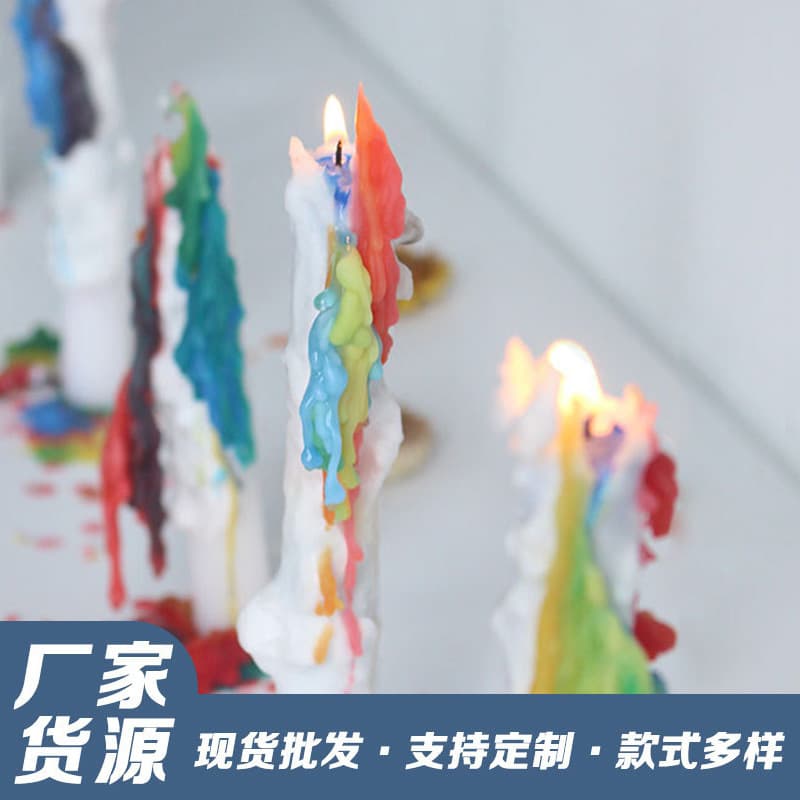 New Year Festive Color Atmosphere Spectacular Gift Box Candle Set for Breakup Farewell Tears Home
