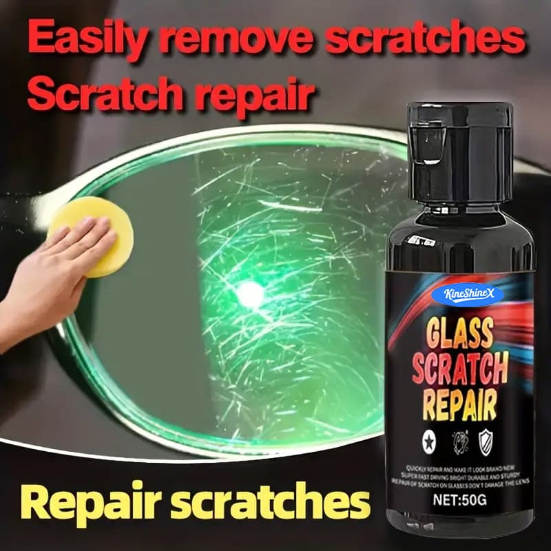 Eyeglass Repair Resin for Scratches, Yellowing, and Wear - No-Polish Lens Repair Paste for Reading Glasses, Prescription Glasses, and Swim Goggles
