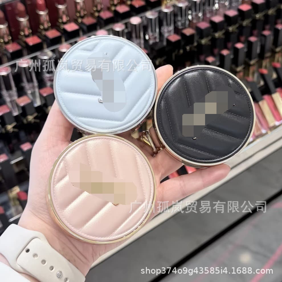 [Salon Supply] Makeup Artist Preferred Pink Leather Cushion 12g Black Leather Ice Blue Cushion Flagship Store