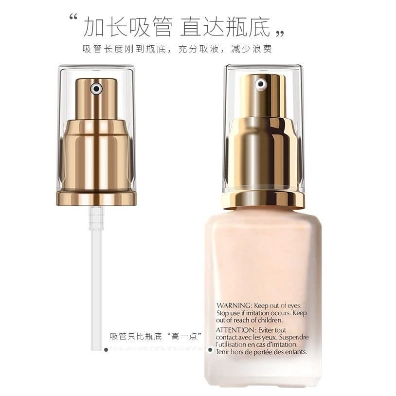 Replacement Pump Head for DW Liquid Foundation, Yashi Pump Nozzle, Hot-Selling 30ML Replacement Spray Head, Long-Wear Liquid Foundation, Duckbill Spray Press Pump Head
