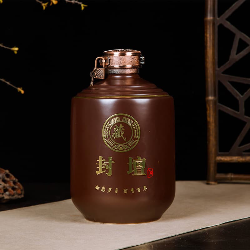 Jingdezhen ceramic wine bottles 3 catties, 5 catties, 10 catties, sealed jars, wine jars, wine jugs, wine jars, wine jars, cross-border supply