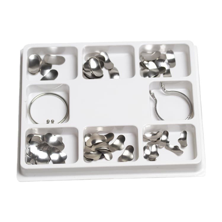 Dental Douban molding piece 1.398 stainless steel molding piece, dental filling molding piece, metal molding piece 100 pieces/box