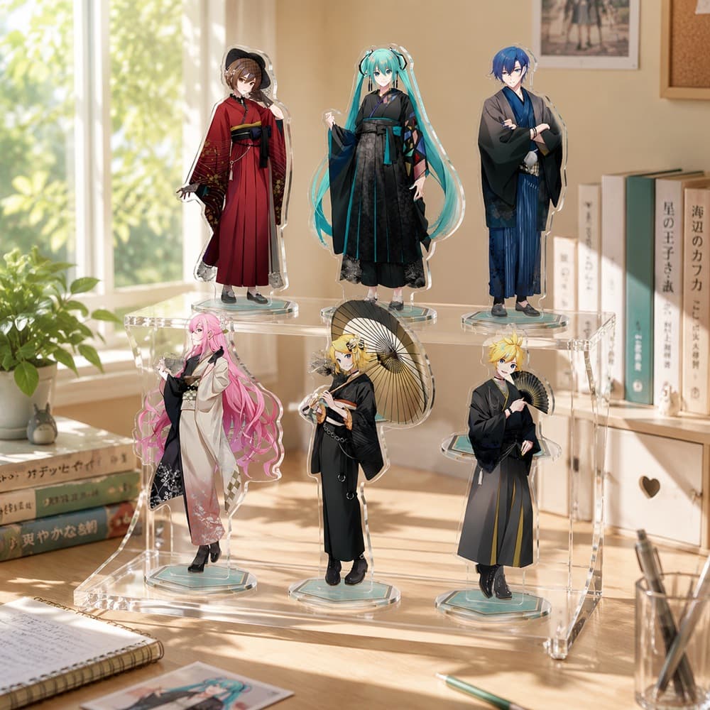 V Family Tour Sound Song Kaito Hatsune Vocaloid Miku Kagamine Gemini Tanzi Peripheral Placard