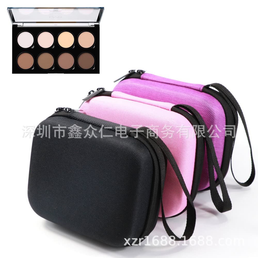 Makeup Palette Storage Case Foundation Kit Organizer Bag Eyeshadow Box for NYX Cosmetic Bag EVA Custom