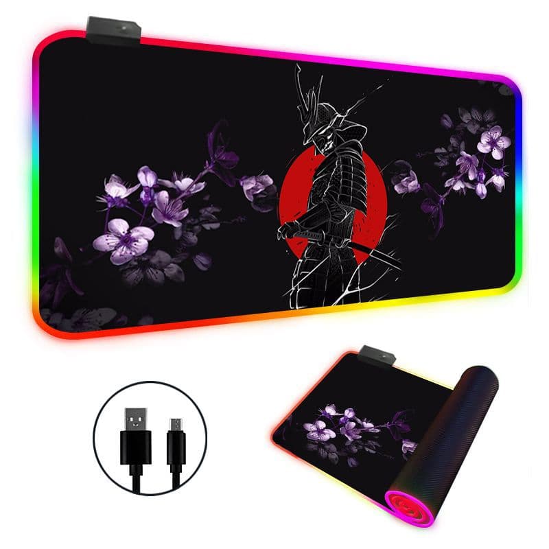 RGB Glowing Mouse Pad LED Desk Pad with Locked Edges, Animated Effects for Gaming, Office, and Study, Wholesale & Dropshipping from Manufacturer