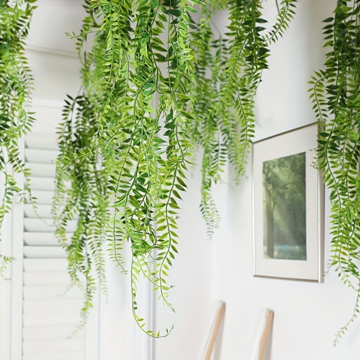 Hanxi Long Willow Hanging, Artificial Plant Vine, Home Hanging Basket Decoration, Wedding Supplies, Artificial Greenery