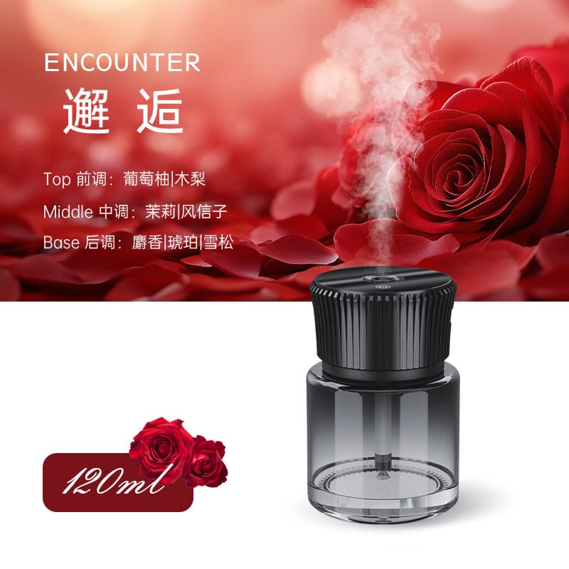Export Hot Selling Mini Starry Sky Car Aroma Diffuser with Battery Smart Spray Car Perfume Customizable