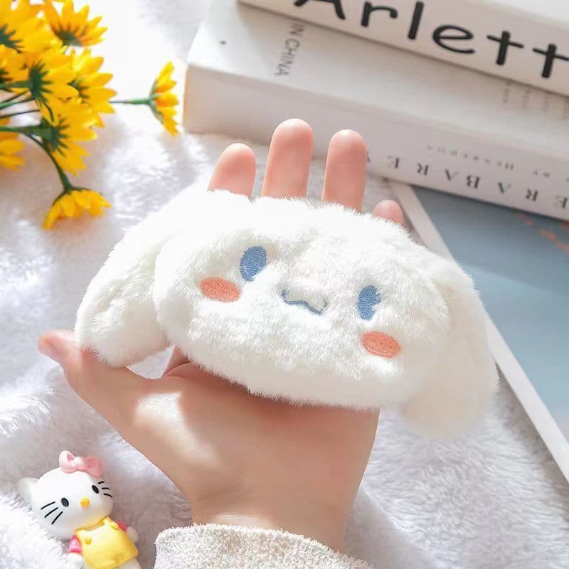 Sanrio Self-Heating Plush Hand Warmers, Kirby, Cinnamoroll, Kuromi Cute Portable Warmers for Students