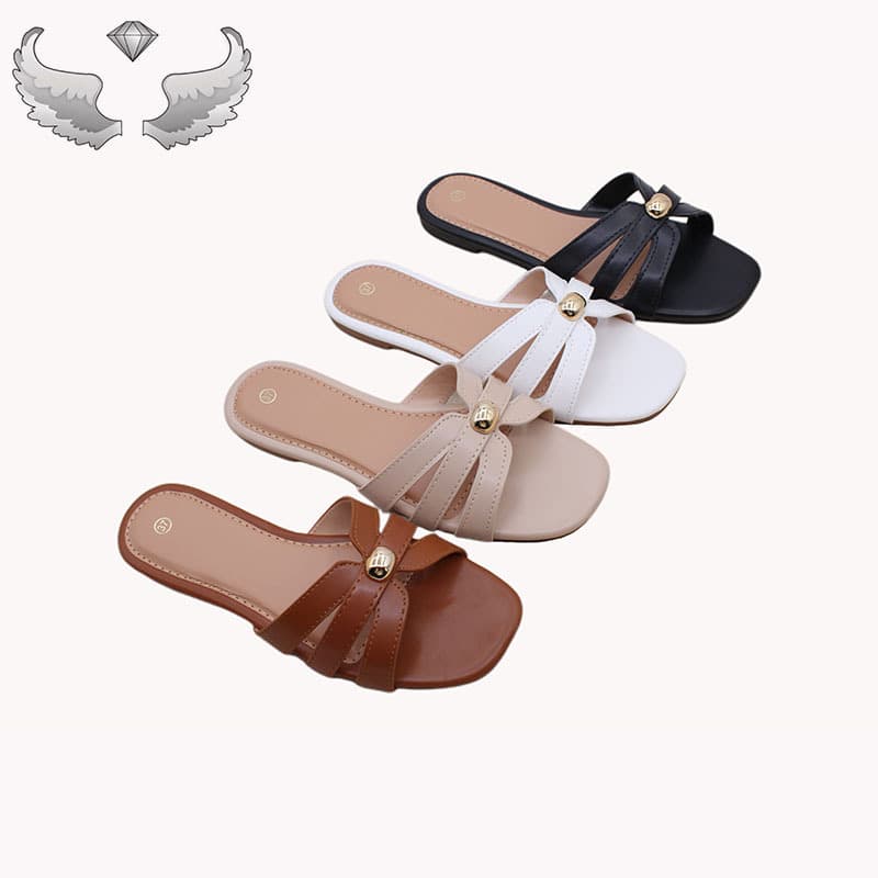 Factory Ladies slippers foreign trade Chaozhou women's shoes summer new fashion breathable non-slip slippers