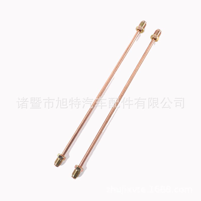 Factory supply copper-nickel brake pipe copper-plated Bundy tube 3/16 brake cable with screws