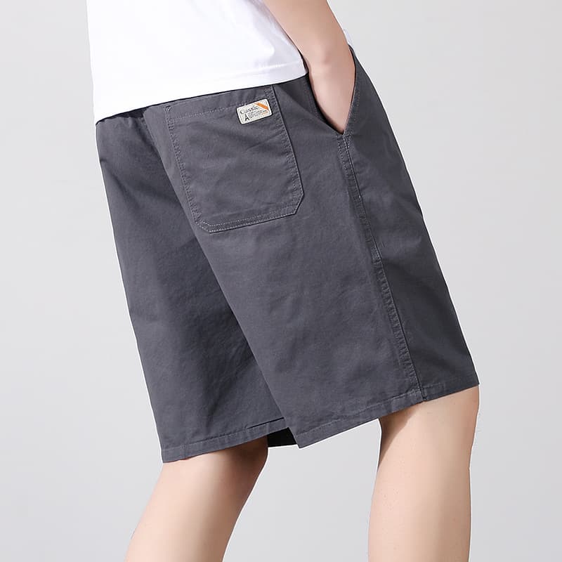 Zoro Men's Casual 5-Inch Shorts Summer Lightweight Cotton Loose Fit Cargo Shorts