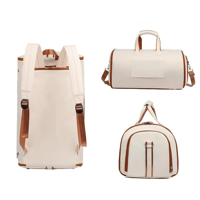 Nylon Multi-Function Travel Backpack Suit Cover Handbag Business Trip Short Trip Bag Gym Bag
