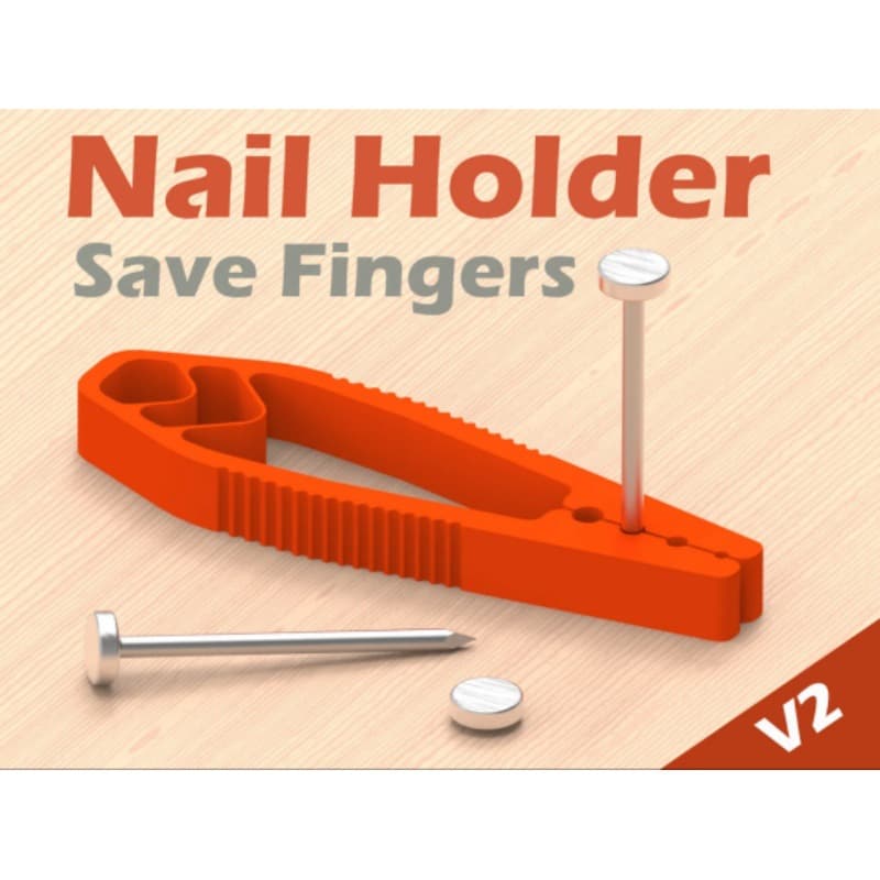 New Cross-border Nail Fixing Tools 3D Printed Decoration Woodworking Tool