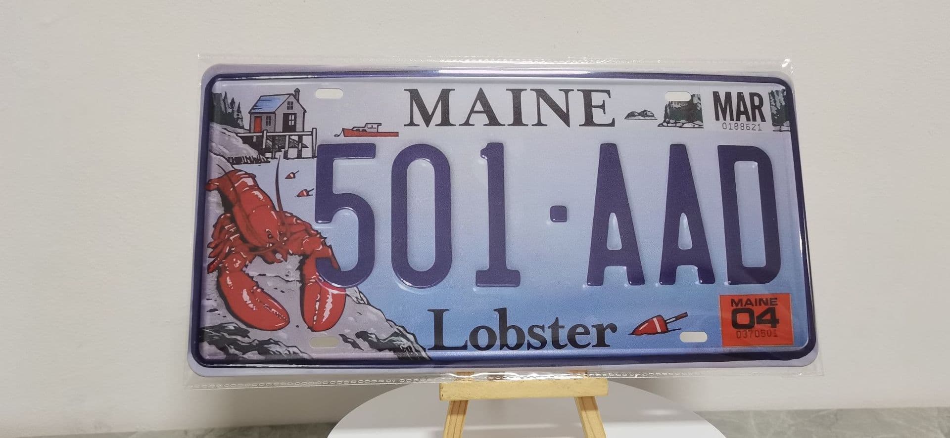 American Car Decorative License Plate Creative Iron Art Decor In Stock Factory Direct for Amazon and AliExpress