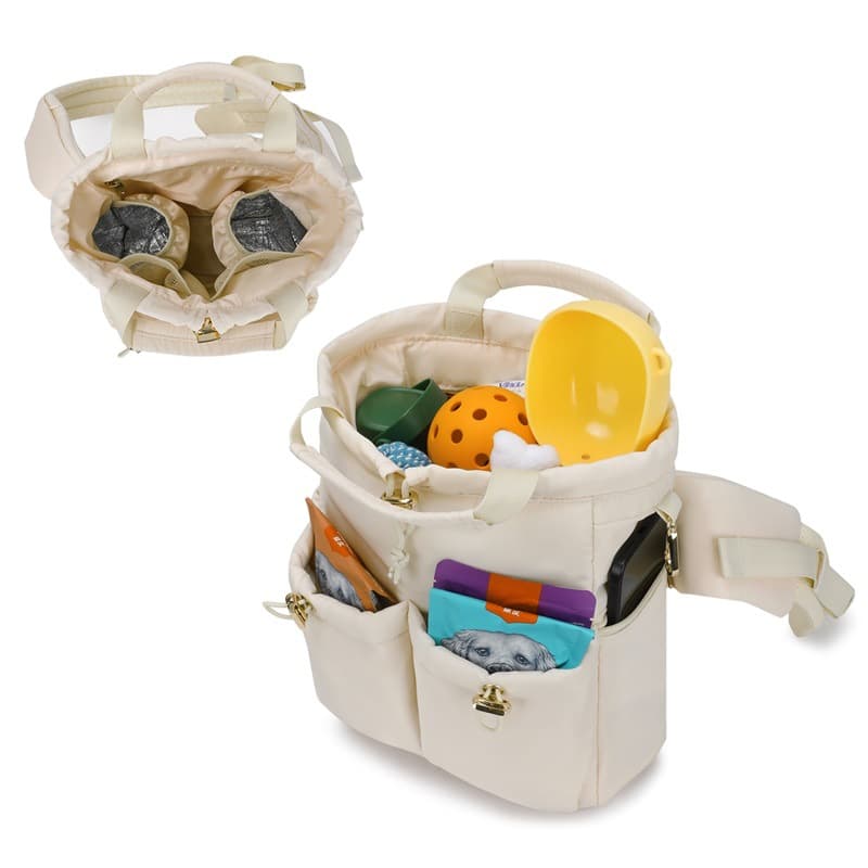 Cross-Border Factory Multifunctional Dog Walking Bag Toy Storage Bag Pet Training Outdoor Storage Bag Pet Snack Bag