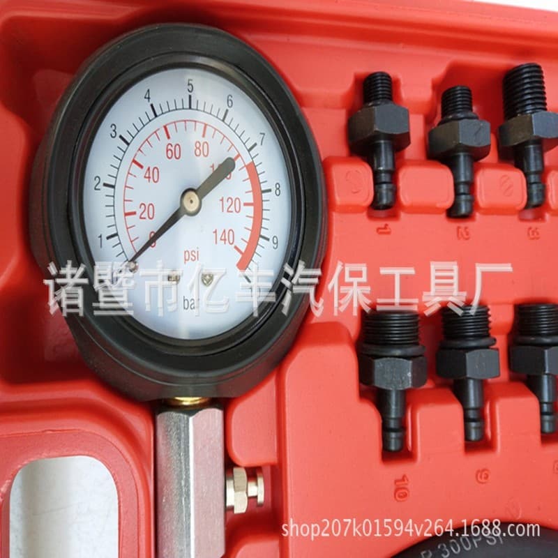 Oil Pressure Gauge Automotive Oil Pressure Testing Meter Auto Repair Tool Oil Gauge Tester