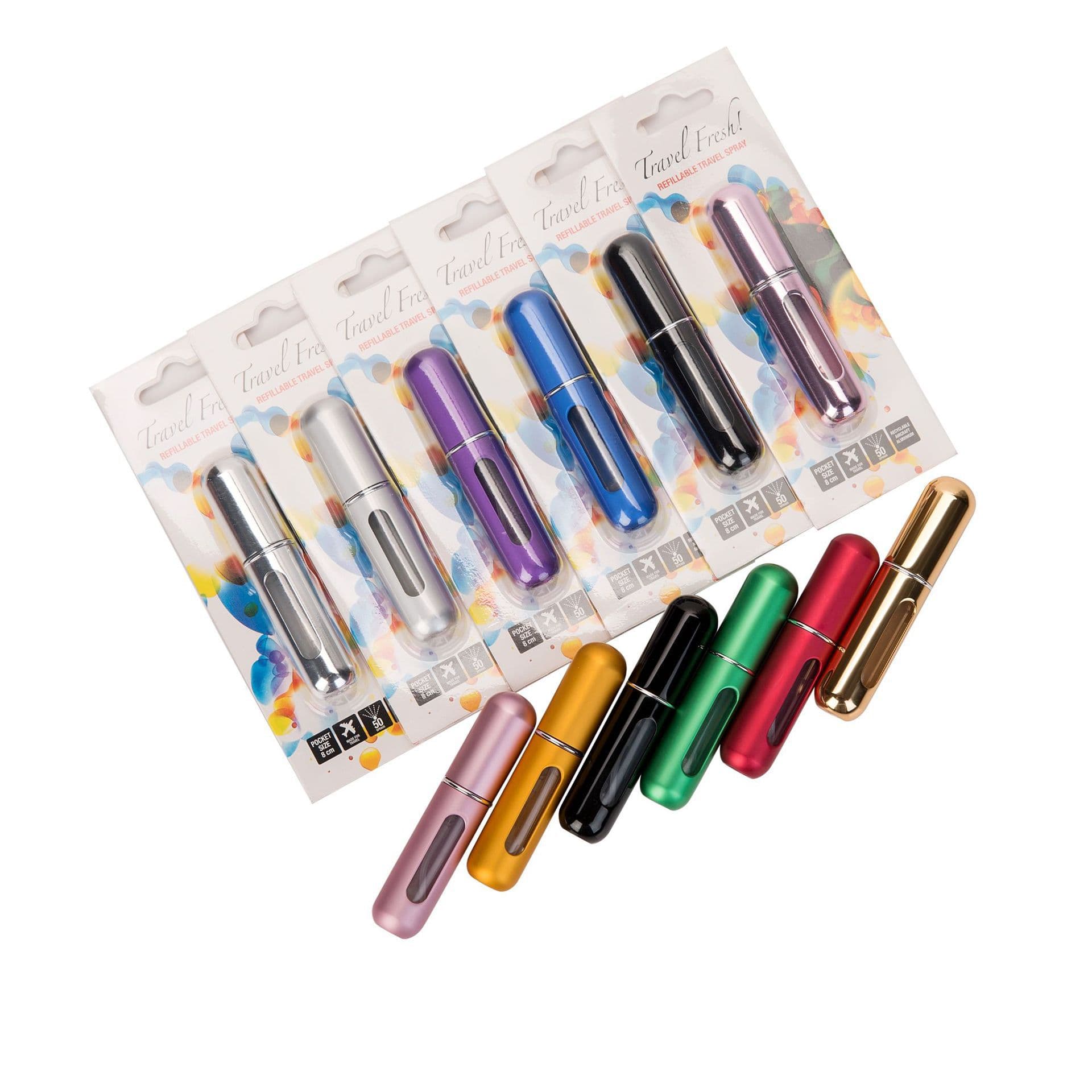5ML bottom-filled perfume bottle self-pump bottom-filled spray bottle spray cosmetics refill empty bottle small capacity