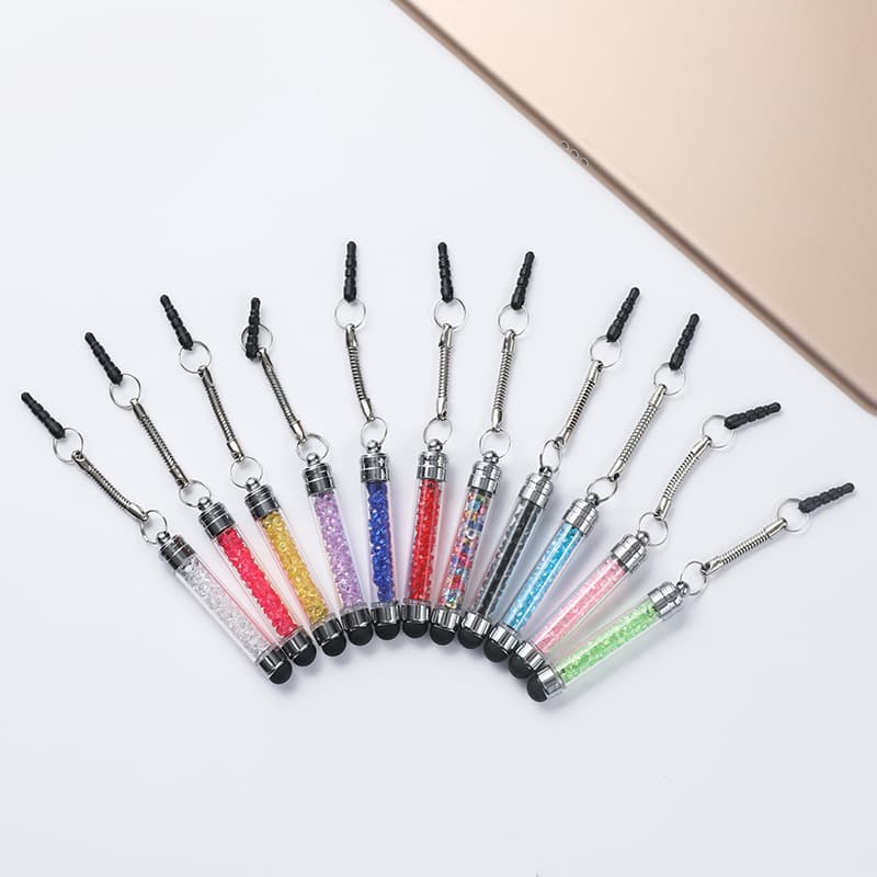 Mobile Phone Stylus Touch Screen Dust Plug Phone Pen for 5s/6s Capacitive Screen Writing Pen Capacitive Pen Wholesale