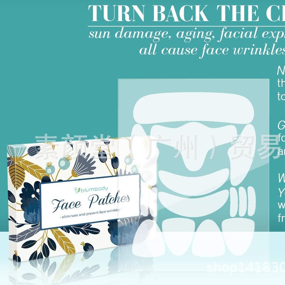 Face Patch Forehead Sticker Petal Patch Face Smoothing Patch