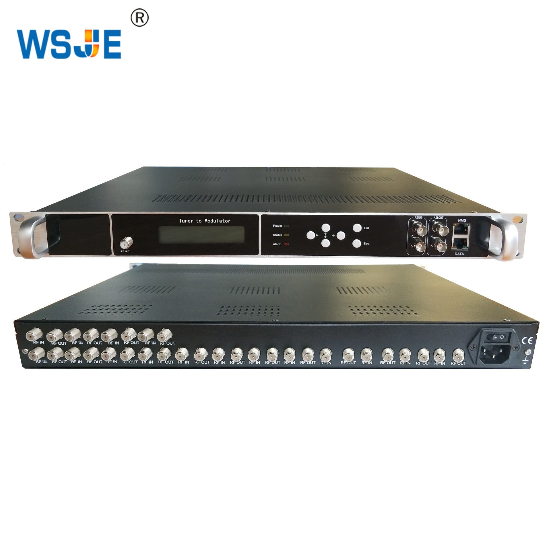 8-Channel 12-Channel DVB-C/DVB-T/ATSC/DTMB-T/SDBT to DVB-T Digital IPTV Gateway Streamer