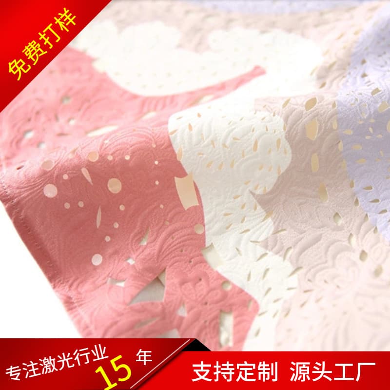 Laser Engraving for Leather and Fabrics, Garment Processing, Fringe Cutting, Chiffon Heat Cutting, and Punching