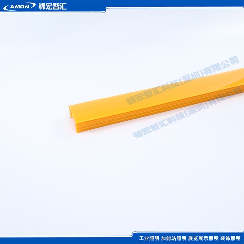Orange/Yellow 7025 Series LED Strip for Sinopec Convenience Stores, Orange and Tangerine-colored Light Strips