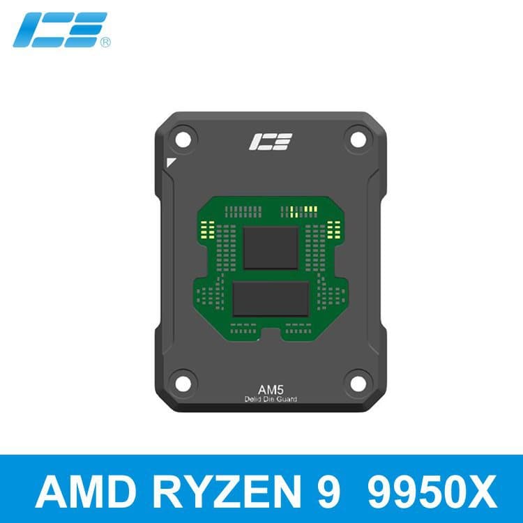 IceMan Cooler AM5 9800X3D 9950X CPU Delid Die Guard