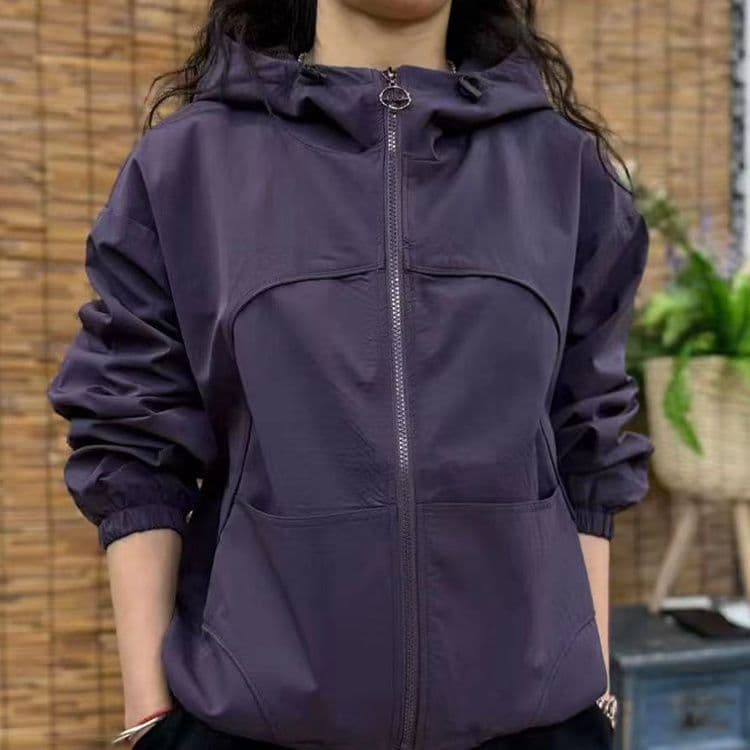 Women's Trench Coat 2025 Spring/Autumn New Fashion Plus Size Loose Slimming Stylish Petite Casual Hooded Top