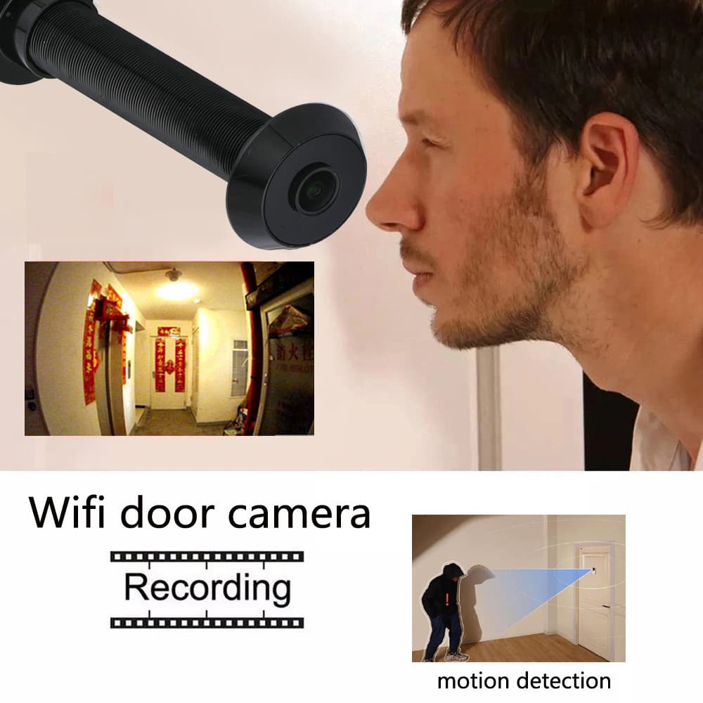 5G Dual-Band Infrared Door Eye Camera Peephole Tuya Smart APP Night Vision WiFi