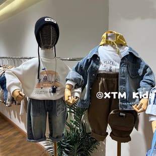 Children's clothing brand discount export children's clothing clearance street stall live stream special sale children's clothing source factory direct