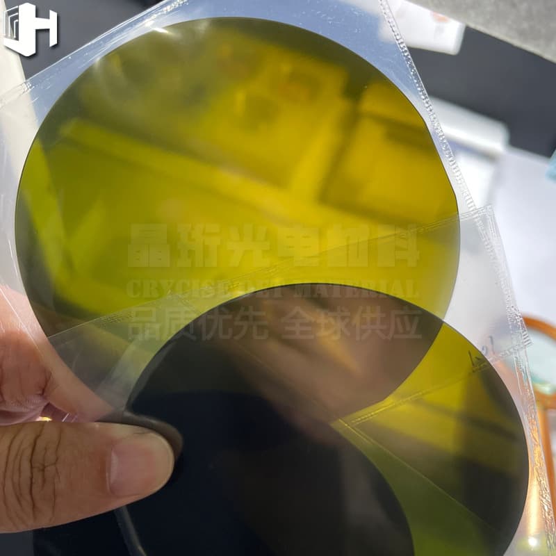 Doped/undoped semi-insulating 4H-SiC silicon carbide monocrystalline crystal substrate wafer 2-inch 4-inch 3-inch 6-inch