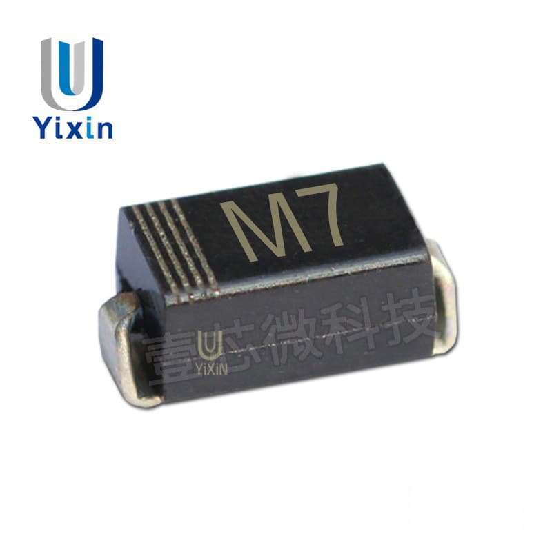 Factory Direct M7 SMA Package 1A 1000V 1N4007 DO-214AC SMD Rectifier Diode M7
