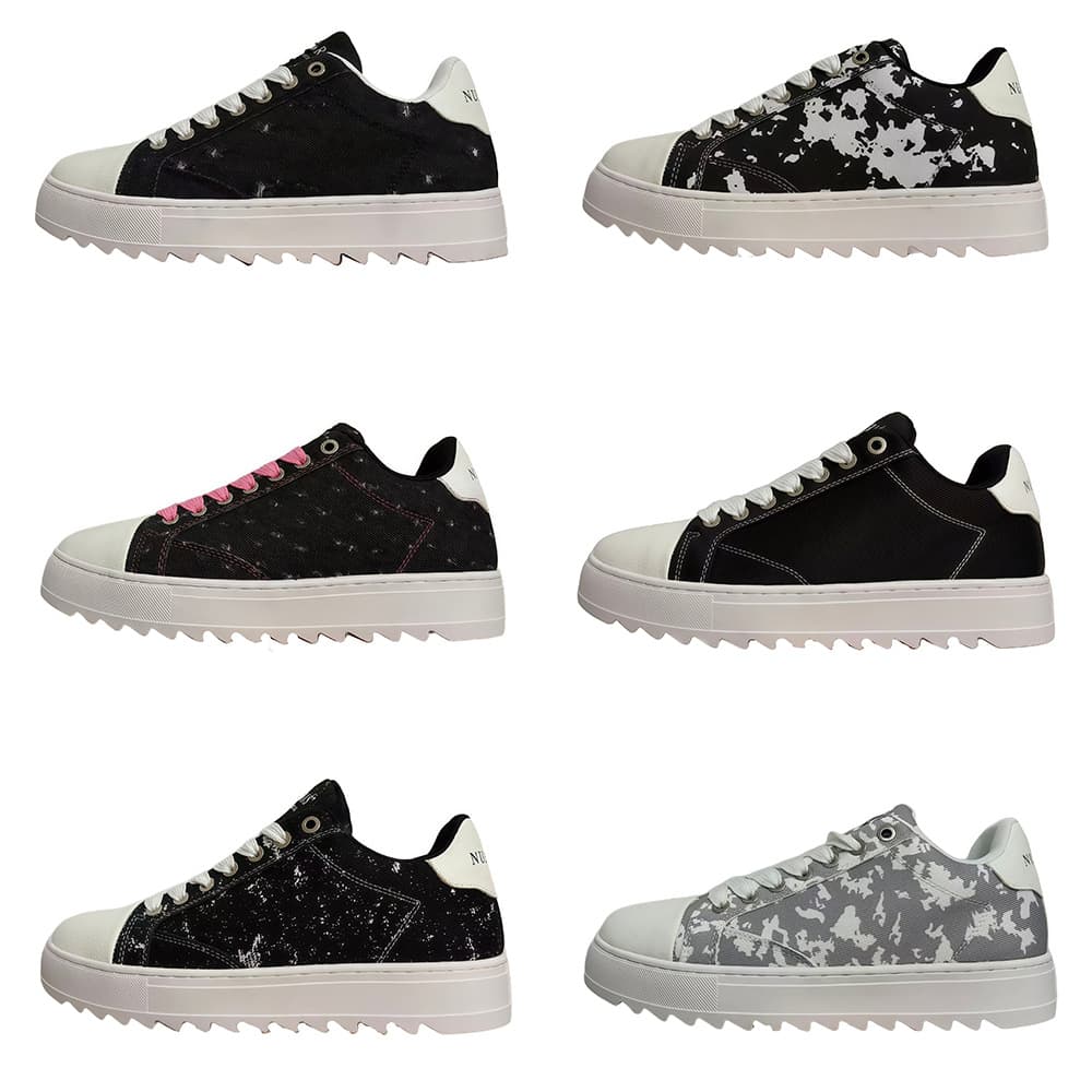 Cross-border Hot Seller Numeris Shoes Digital Sneakers Casual Sports Unisex European and American Couple Style